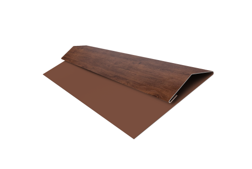 Планка стартово-финишная Экобрус Grand Line 0,45 Print Premium Cherry Wood Fresh TwinColor (2м)