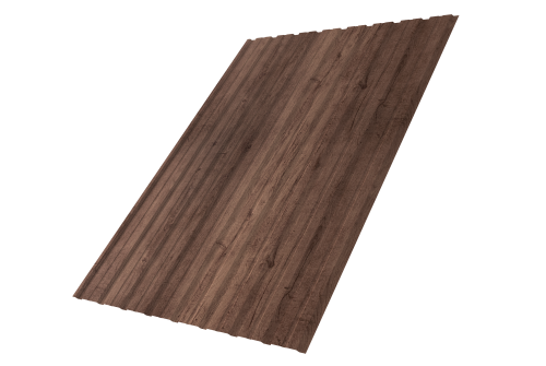 Профнастил С10B Grand Line 0,45 Print Premium Almond Wood Fresh