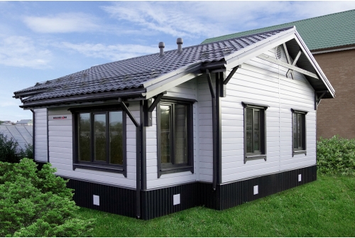 Металлочерепица "Кредо" ("Kredo") v01 0,5 Satin RAL 7016 антрацитово-серый