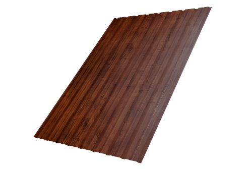 Профнастил С10B Grand Line 0,4 Print Premium Cherry Wood Fresh TwinColor