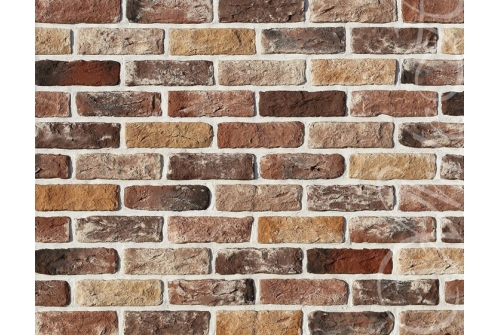 Рядовая плитка White Hills Design Брюгге брик 318-90 с расшивкой 1,2 см