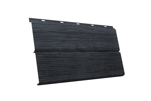 ЭкоБрус 0,345 Gofr Grand Line 0,45 Print Premium Grey Wood TwinColor