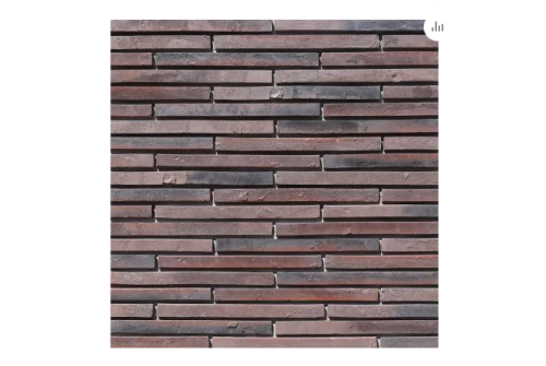 Рядовая плитка White Hills Реген брик 691-40 с расшивкой 1,2 см