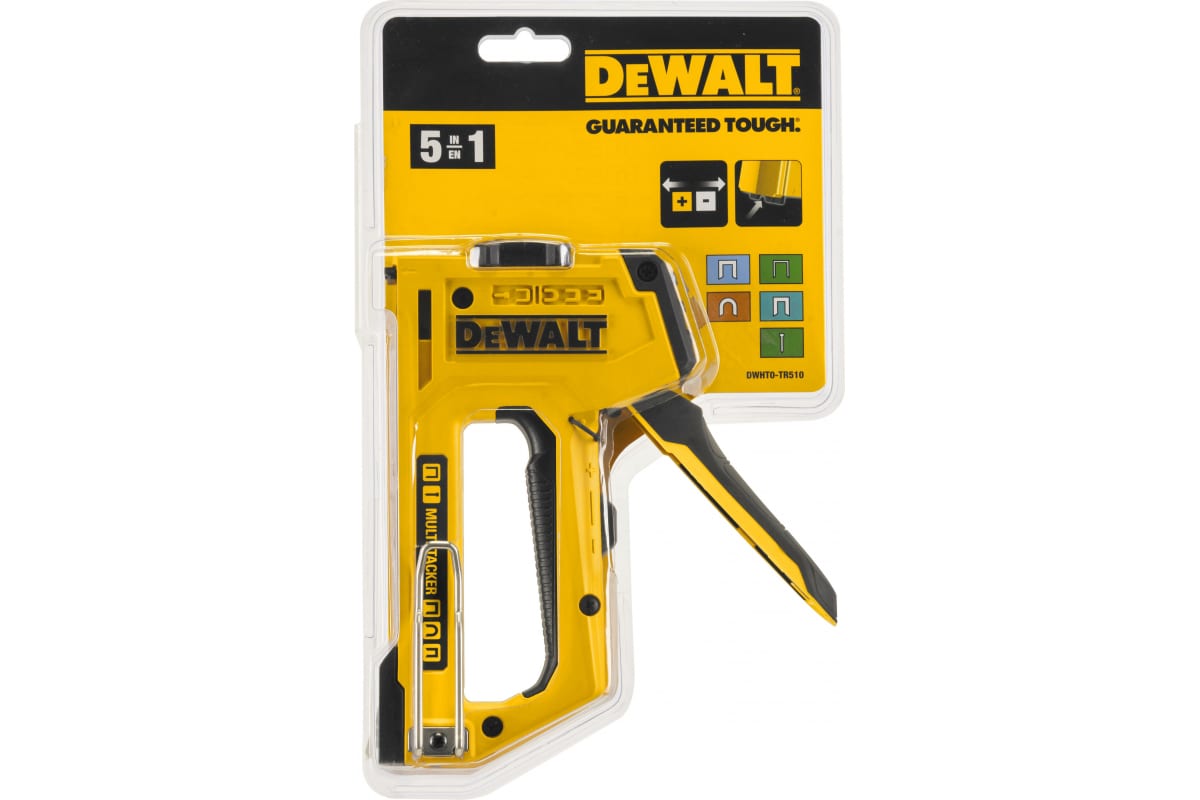 Степлер DeWalt Multi-Duty для скоб и гвоздей