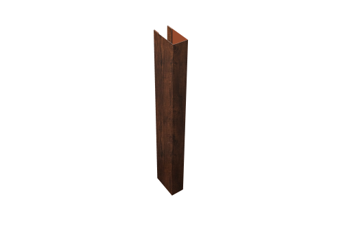Стойка для забора жалюзи Texas (для калиток и ворот) Grand Line 0,45 Print Premium Cherry Wood Dark FTC (2м)