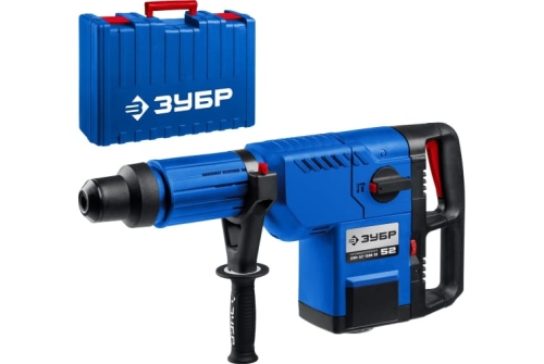 Перфоратор Зубр Профессионал SDS-Max 1500Вт, 52мм, кейс (ЗПМ-52-1500 ЭК)