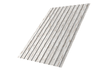 Профнастил С8B v01 Grand Line 0,45 Print Elite Snow Wood TwinColor