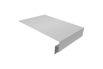 Планка околооконная сложная фальц Grand Line 0,45 Drap TX RAL 7047 телегрей 4 (3м)
