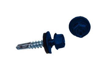 Саморез по металлу Daxmer 5,5х25 RAL 5002 (250) сверло №3
