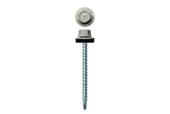 Саморез кровельный Daxmer 4,8х50 RAL 9002 (150) сверло №1