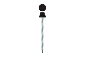 Саморез кровельный Daxmer 4,8х70 RAL 9005 (100) сверло №1