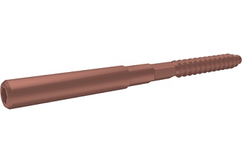 Шуруп-шпилька 8х160 Grand Line RAL 8029 жемчужно-белый