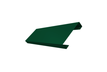 Ламель лицевая 100 забора жалюзи Texas Grand Line 0,45 PE-Double RAL 6005 зеленый мох