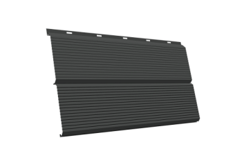 ЭкоБрус 0,345 Gofr Grand Line 0,5 Satin RAL 7016 антрацитово-серый