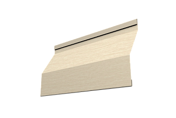 Ламель забора жалюзи Milan Slim Grand Line 0,45 Print Elite Milky Wood TwinColor