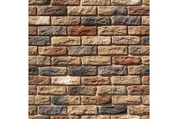 Рядовая плитка White Hills Брюгге брик 319-40 с расшивкой 1,2 см