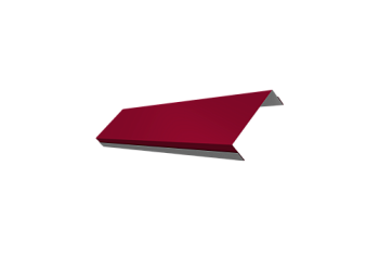 Ламель обратная 100 забора жалюзи Texas Grand Line 0,45 PE RAL 3003 рубиново-красный