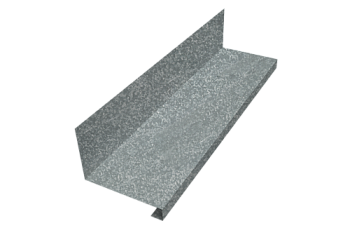 Планка примыкание нижнее к трубе для Кликфальц Pro Grand Line 0,4 Zn (2м)