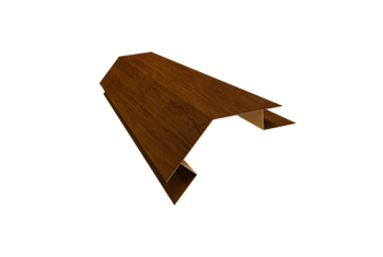 Планка угла внешнего сложного 135 градусов Блок-Хаус new Grand Line 0,45 Print Premium Golden Wood Intense FTC (3м)