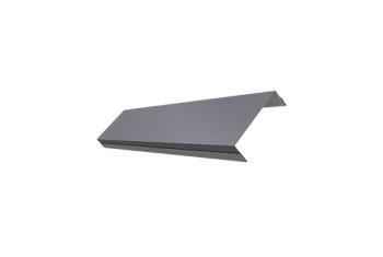 Ламель обратная 100 забора жалюзи Texas Grand Line 0,45 Drap RAL 7004 сигнальный серый