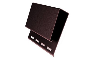Наличник профиль J широкий Grand Line Acryl темный дуб (3,0м)