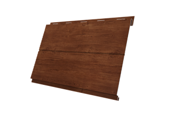 Софит металлический Вертикаль 0,2 line Grand Line 0,45 Print Elite с пленкой Rowan TwinColor