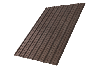 Профнастил С10B Grand Line 0,45 Print Elite с пленкой White Wood TwinColor