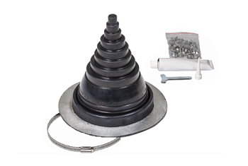 Уплотнитель резиновый Vilpe Roofseal 1 комплект (12-90) для металлических кровель