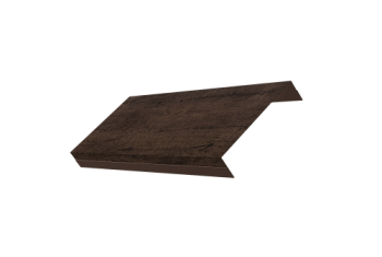 Ламель обратная 125 забора жалюзи Texas Grand Line 0,45 Print Elite Antique Wood TwinColor
