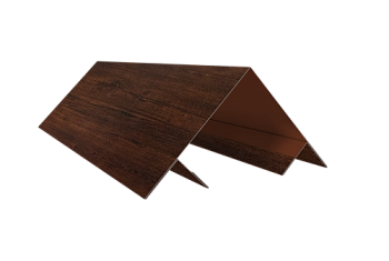 Планка угла внешнего составная верхняя 0,45 Print Premium Cherry Wood Dark FTC (2м)