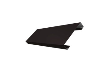 Ламель лицевая 100 забора жалюзи Texas Grand Line 0,45 Drap ST RAL 9005 черный