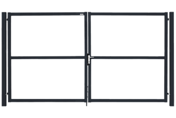 Ворота Colority Zinc Lock 2,0х3,5 RAL 7024