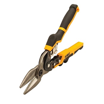 Ножницы по металлу DeWalt ERGO DWHT14675-0 прямые 250 мм