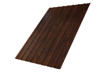 Профнастил С10A Grand Line 0,45 Print-Double Premium Cherry Wood Dark F