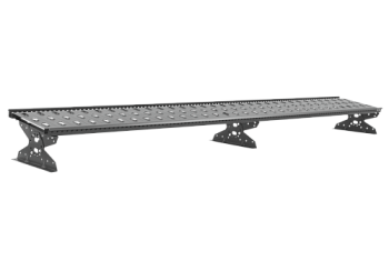 Мостик переходной для фальцевой кровли Grand Line RAL 9006 3м