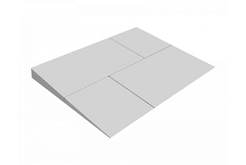 Утеплитель XPS ТЕХНОНИКОЛЬ Carbon Prof Slope 2,1% 600х1200х10/35 элемент А