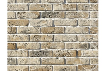 Рядовая плитка White Hills Design Лондон брик, 304-10 c расшивкой 1,2 см.