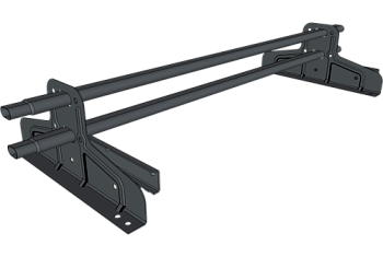 Снегозадержатель трубчатый для фальца Premium 40х20 RAL 7024 (1м) оцинкованное