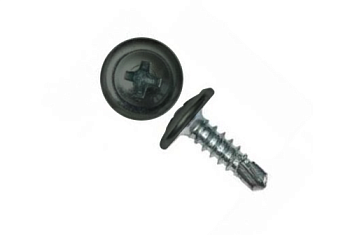 Саморез ПШС 4,2х13 (1000шт) шлиц PH2 RAL 7005