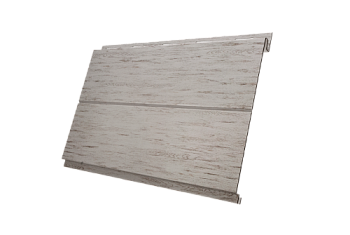Софит металлический Вертикаль 0,2 line Grand Line 0,45 Print Elite с пленкой Snow Wood TwinColor
