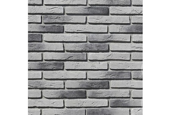 Рядовая плитка White Hills Остия брик 382-80 с расшивкой 1,2 см