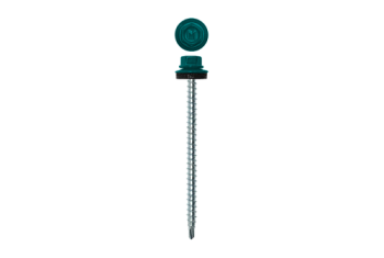 Саморез кровельный Daxmer 4,8х70 RAL 5021 (100) сверло №1