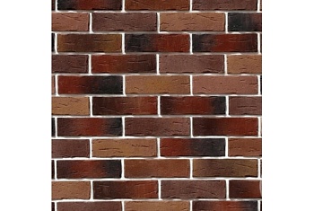 Рядовая плитка White Hills Сити брик 378-70 с расшивкой 1,2 см