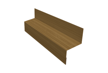 Отлив межэтажный 35 Grand Line 0,45 Print Elite Honey Wood TwinColor (3м)