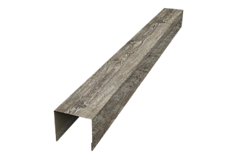 Стойка боковая крепежная для забора жалюзи Palermo Grand Line 0,45 Print Elite Nordic Wood TwinColor (2м)