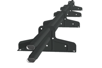 Снегозадержатель Стандарт Т4 d 40х20 RAL 7016 (3м)