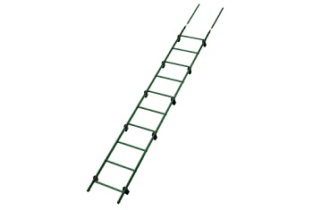 Лестница кровельная Grand Line RAL 6002 2,76м