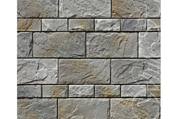 Камень искусственный для НФС White Hills Шеффилд F431-85+F436-85 угловой элемент с расшивкой 0,7см