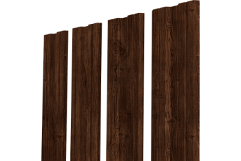 Штакетник Twin XL с прямым резом Grand Line Grand Line 0,45 Print Elite Cherry Wood TwinColor