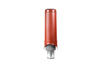 Выход вентиляции Krovent Pipe-VT 150/700 изолированный красно-коричневый